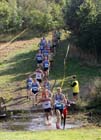 Nick Swinburn (Morpeth) leads during the Sherman Cup, Hedley Farm, Tanfield,  County Durham.